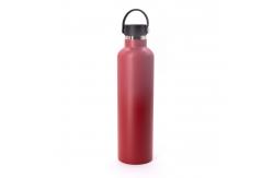 China 18oz 21oz 24oz Vacuum Insulated Bottle , Narrow Mouth Flask Embossing Logo supplier