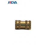 ODM Thumb Twill Knurled Brass Threaded Insert Nut M4 X 10mm