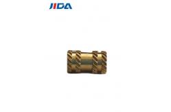 China ODM Thumb Twill Knurled Brass Threaded Insert Nut M4 X 10mm supplier