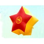 Red star shape inflatable helium balloon for sale