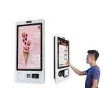 23.8 Inch Built In Thermal Printer Ticket Vending Machine Payment Ordering Kiosk Machine for sale