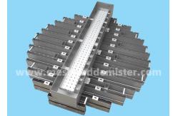 China Gravity Trough Liquid Distributor Distillation Column Internals supplier