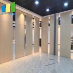 Banquet Removable Movable Partition Walls With Manual Operating System for sale