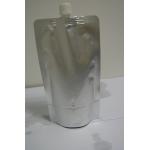 Custom Silver Aluminum Foil Spout Pouch for Liquid Packaging for sale