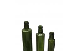 China Black Screw Cap Glass Olive Oil Bottle Steel Pourer Customized Capacity supplier