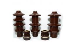 China Brown Current Transformer Porcelain Insulator OEM Transformer Bushing supplier