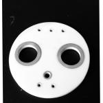Vacuum Metallized Alumina Ceramics Gasket Lightweight Electronic Ceramic Components for sale
