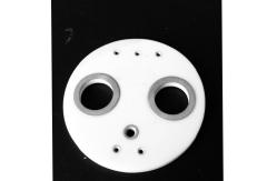 China Lead Free Aluminum Custom Ceramic Plate For Round HV DC Relay supplier