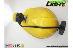 China 15000LUX 221LUM IP68 Semi Corded Rechargeable Headlamp supplier