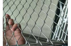 China Non Rusting 4.0mm Stainless Steel Rope Mesh Netting For Playground supplier