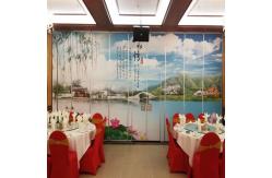 China College Classroom Sliding Folding Partitions Panel Thickness 85mm supplier