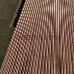 CuZr Zirconium Copper Round Bars For Connectors UNS.C15000 RWMA Class 1 for sale