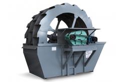 China Automated 1500mm Screw Bucket Wheel Sand Washer Machine Low Maintenance Rate supplier