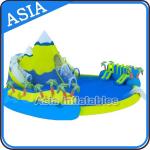 Inflatable Amusement Park , Giant Inflatable Water Park , Swimming Pool Park Equipment for sale