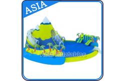 China Inflatable Amusement Park , Giant Inflatable Water Park , Swimming Pool Park Equipment supplier