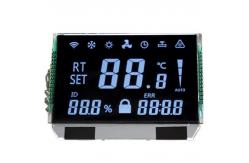 China Custom Negative Segment VATN LCD Display With HT1621 ST7035 Controller supplier