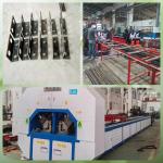 3500kg Red10M Angle Steel Punch Shear Machine 15kW Power Punching 50mm for sale