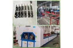 China Pro Level 15KW Electric Angle Steel Punching Machine with 50mm Max Punch Diameter supplier