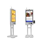 Self Ordering Kiosk Touch Screen Kiosk Machine with A4 Printer in Restaurant Credit Card Payment Terminal Kiosk for sale