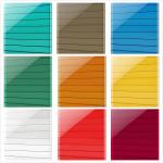 Customizable Plastic Clear Bronze Green Color Polycarbonate Sheet 2.1m*6m With Excellent Transparency And UV Resistance for sale