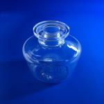 High Temperature Fused Quartz Bottle Corrosion Resistance Lab for sale
