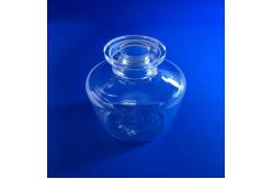 China High Temperature Fused Quartz Bottle Corrosion Resistance Lab supplier