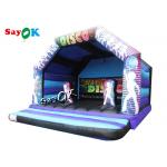 PVC Tarpualin Dj Inflatable Disco Dome Bouncer For backyard