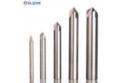 China Straight Shank Carbide End Mill 90 Degree For Deburring And Chamfrering supplier