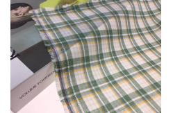 China 150cm Thin Lattice Gingham Check Fabric 60s 40s Cotton Fabric For Shirt supplier