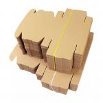 Bulk Cheap Custom Logo Blank Kraft Cardboard Paper Boxes For Packaging