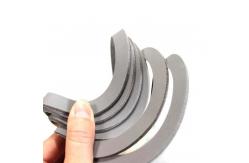China Support OEM/ODM White Silicone Rubber Parts Within Compression Molding supplier