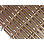Architectural Aluminum Flat Wire Mesh For Exterior Building Metal Facade