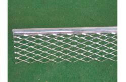 China Expanded Plaster Angle Bead Galvanized Steel Smooth Round Nose For Building Wall supplier