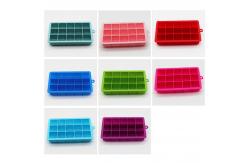 China Easy Release 15 Cavity Non Stick Silicone Ice Cube Tray supplier