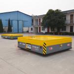 Dc Motor Remote Control 15 Tons Battery Transfer Cart Cold Rolling for sale
