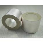Silver Color Piezoelectric Ceramic Tube Positive And Negative Electrodes for sale