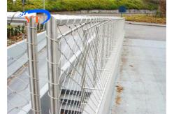 China Vertical Rope SS Balustrade Cable Mesh SGS Approved For Staircase Protective supplier