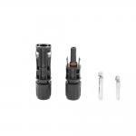 Flame Class UL94V-O Solar Panel Connectors With Tinned Plated Finish for sale