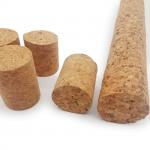 Premium Quality  Waterproof Agglomerated Cork Sticks Rod For Wine Stoppers for sale