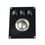 IP65 Stainless steel Industrial pointing device rugged trackball Mechanical for sale