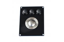 China IP65 Stainless steel Industrial pointing device rugged trackball Mechanical supplier