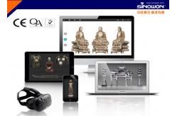 China High Scanning Throughput Handheld 3D Laser Scanner With Sinowon Processing Software supplier