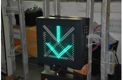 China Overload protection LED Lane Control Signs Blank Out Changeable Road supplier