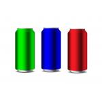 115mm Height Custom Printed 330ml Aluminium Drink Cans for sale