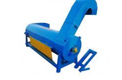 China Horizontal Drying Plastic Crusher Machine For Plastic Granules And PET Film supplier