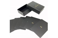 China Custom Printed Waterproof Plastic Poker Cards With Rigid 2PCS Box 63x88mm supplier