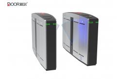 China Intelligent Anti Tailing Turnstile Flap Barrier Gate Door System supplier