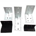 Stainless Steel Carbon Steel Custom Stamping Decorative L Shape Metal Bracket Angle Corner Brackets for sale
