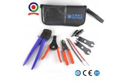 China MC3 MC4 Tyco Solar PV System Wiring Hand Crimping Tool supplier