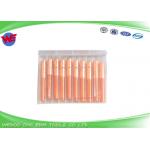 High Precision M6 EDM Threading Electrodes Copper Thread Tapping 0.75mm Thin Pitch